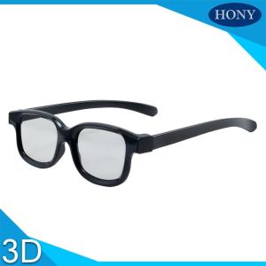 Quality 0.7mm Lens Reald 3D Circularly Polarized Glasses wholesale