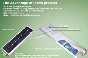 Quality Integration of solar LED street light wholesale