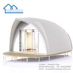 Luxury Beach Waterproof Glamping Tent PVDF Permanent Tent Hotel Tent Outdoor