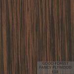 ODM Fancy Plywood Board Customized Ebony Veneer Plywood Panel
