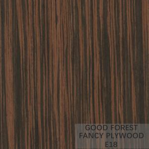 Quality ODM Fancy Plywood Board Customized Ebony Veneer Plywood Panel wholesale