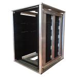 Antistatic 200kg 50pcs PCB Slots ESD Magazine Rack
