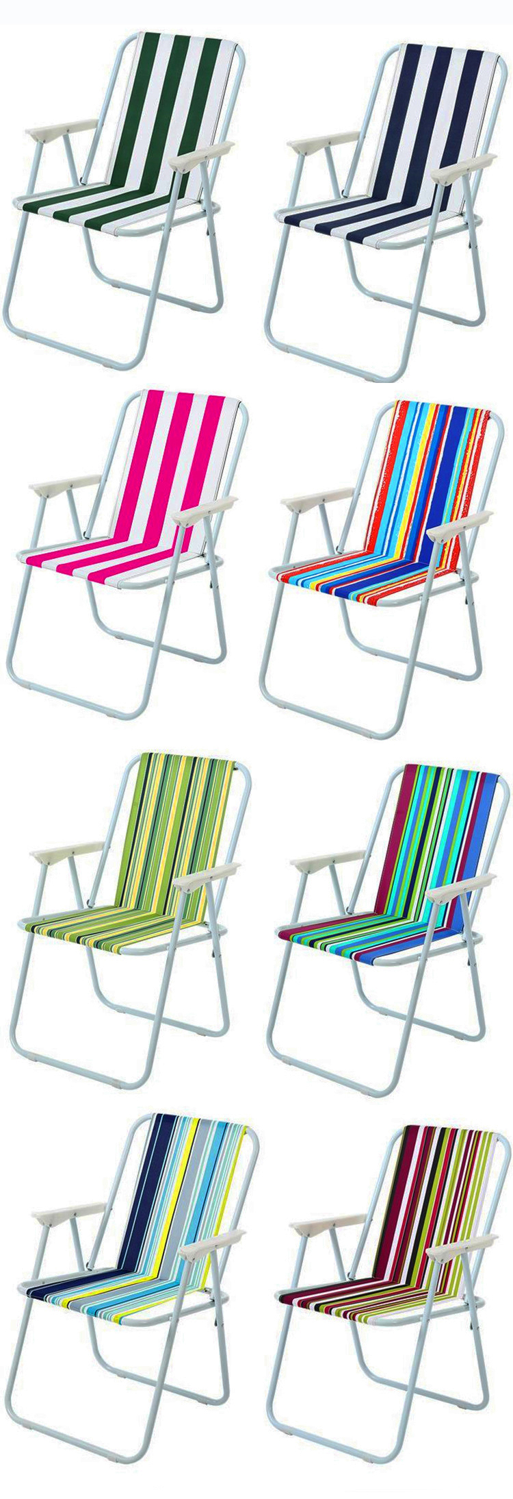 Outdoor Portable Fishing Chair Ultralight Aluminium High Seat Beach Chair for Picnics