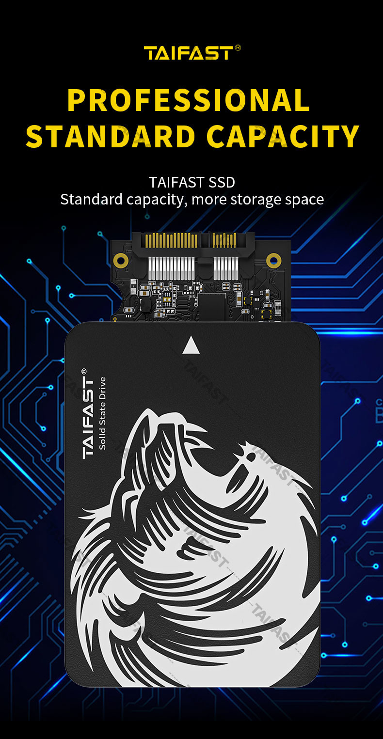 1TB 2.5 Sata Solid State Hard Drive 3.0 SSD Qlc Tlc Hard Disk Internal 5V 1A 560 MB/S