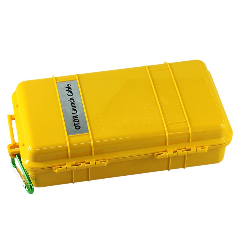 SC/APC-LC/UPC 2km Fiber Optic OTDR Launch Cable Box 1310/1550nm Fiber Rings