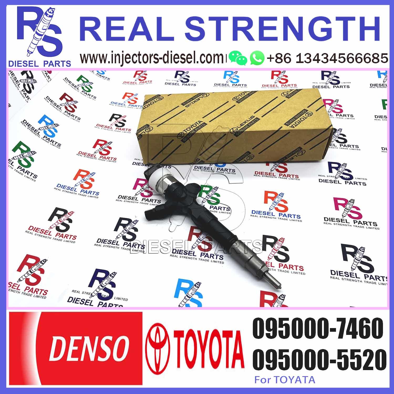Diesel common rail injector 095000 7460 0950007460 095000-7460 for diesel injector