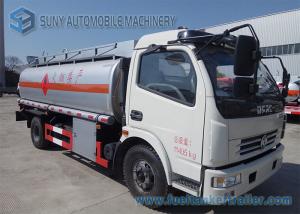 Quality Oil Tanker Truck / Liquid Nitrogen Tanker Truck With Air Braking System wholesale