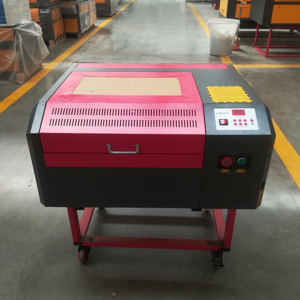 50W Laser engraver machine 400*400mm 440 with up and down table and air blower for DIY gift or crafts
