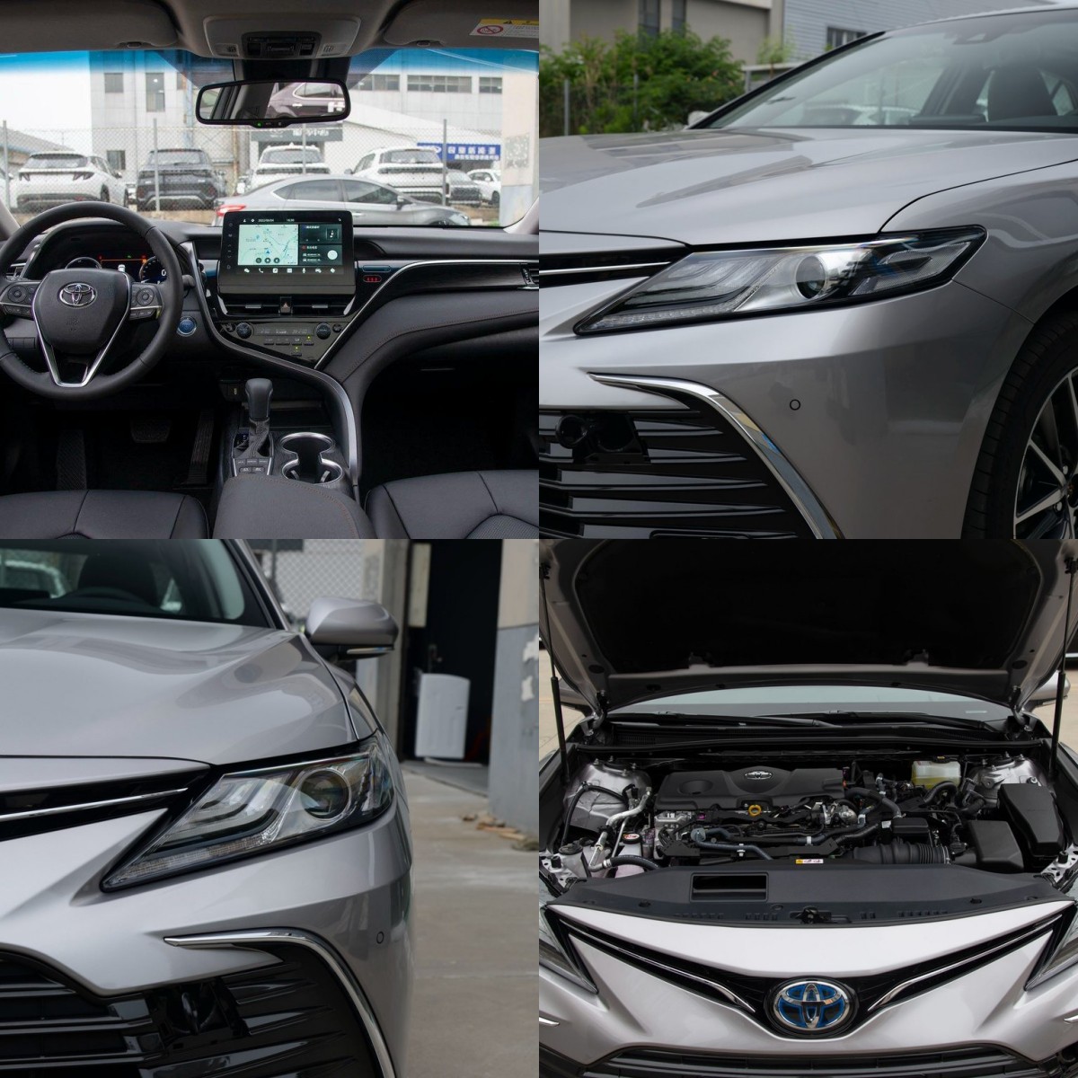 2023 GAC To-yota C-amry EV Auto Electric 4-door 5-seats with E-CVT Continuously Variable Transmission and 2825mm Wheelbase