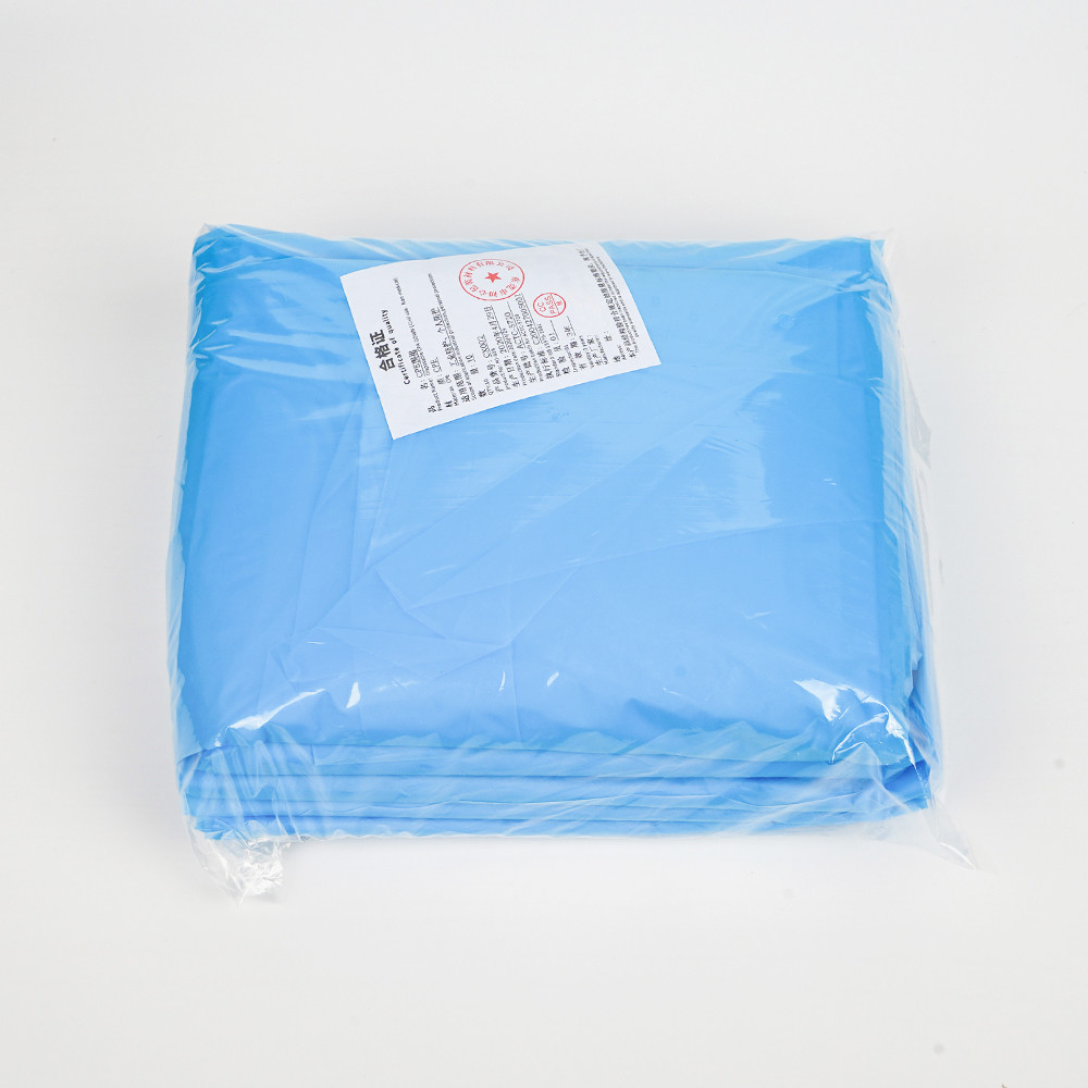 Long Sleeves Waterproof Protective Medical CPE Surgical Gown Hospital Isolation Robes For Daily Protection