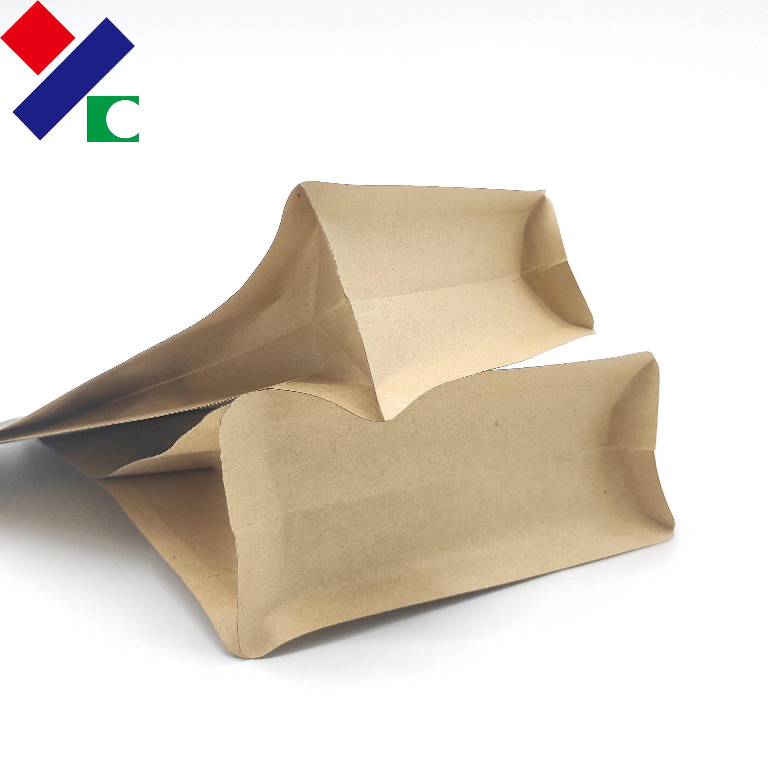 Eco Friendly Side Gusset Stand Up Pouch 200 Gram Custom Coffee Bags With Valve