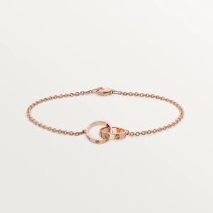 Quality 7 Inch Length 18K Solid Gold Jewellery Bracelet 3.71g Weight For LOVE wholesale