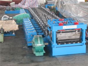 Quality 110KW 3 - 6mm thickness Silo Roll Forming Machinery Transmission Table wholesale