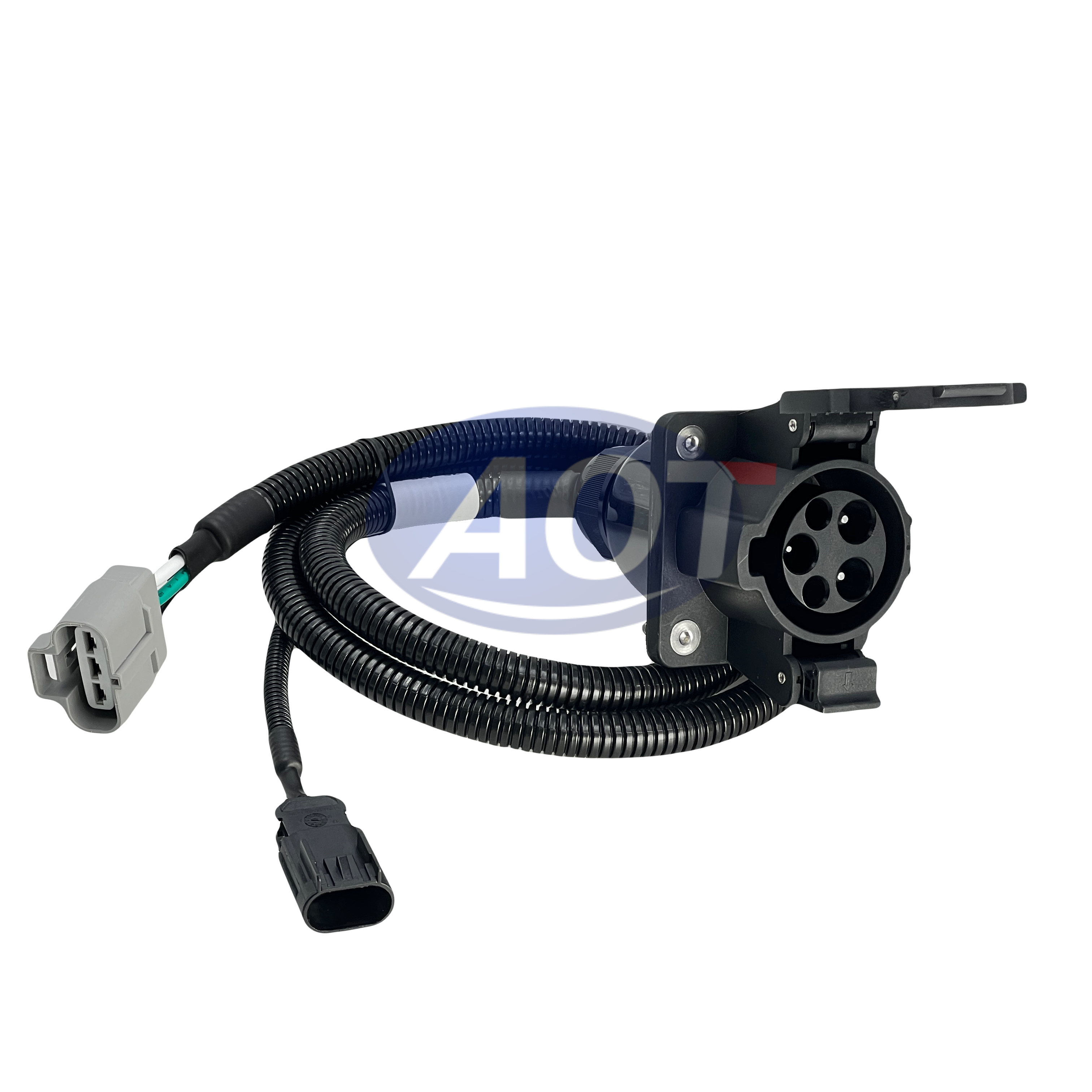 Type 1 EV Inlet Socket J1772 16A/32A EV Charging Plug To Aptiv 13510099 6189-0165 Adapter Cable