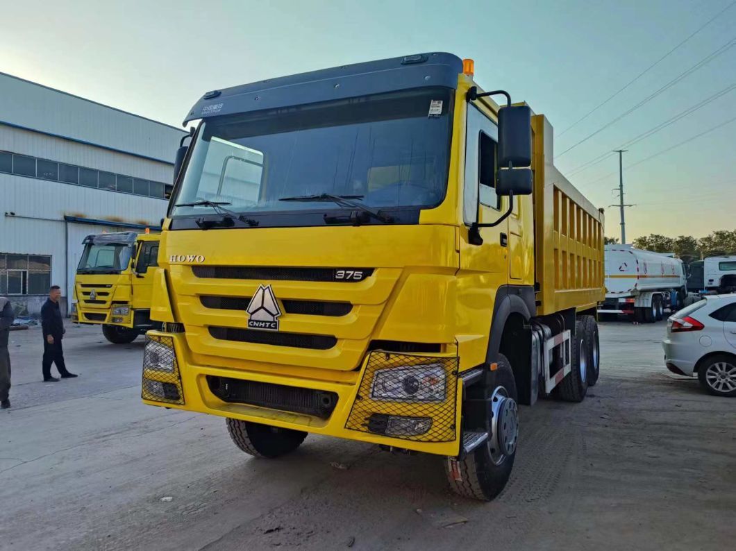 Different Colors Transportation Truck HOWO 6*4 Tipper Truck Construction Dump Trucks for Sale