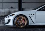 Black Hyper Silver Forged 2 Piece Rims Wheels Chevrolet Corvette C8 Staggered