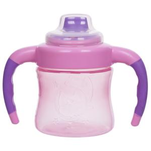 Quality Non Spill Double Handle 6 Month 6 Ounce Girls Sippy Cup wholesale