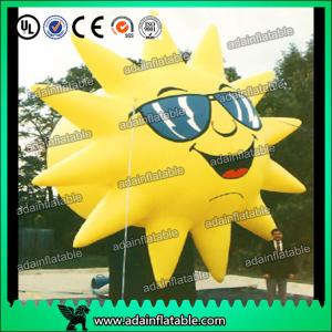 Quality Customized Inflatable Sun Replica Cartoon For Sunglasses Advertising wholesale