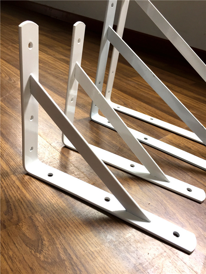 Angled Metal Corner Shelf Bracket For Cabinet Wadrobe Cupboar Furniture Using