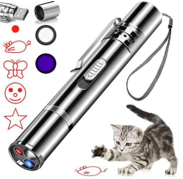 Laser Red LED Light Pointer Cat Toy Electronic Interactive Cat Toys Best Cat
