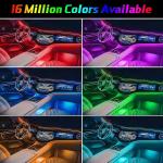 Universal Car Ambient Lights 18 In 1 Atmosphere Interior Rgb Car Mood Lighting