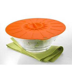 Quality 5Pcs Food Grade Reusable Silicone Food Fresh Cover Suction Lid For Bowls Cups wholesale