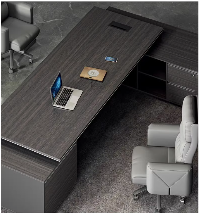 Commercial Furniture Boss Manager Wooden Office Table for Working Executive Desk