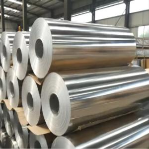 Quality ODM Custom 5052 Heavy Duty Aluminum Foil Roll For Food Packaging 0.15mm Thick wholesale