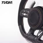 PU Leather Mercedes Oem Steering Wheel Carbon Fiber W204 Amg