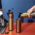 450ML 600ML Wide Mouth Insulated Stainless Steel Flask 2 In 1 304 Stainless