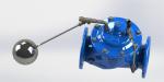 Stainless Steel Float Control Valve Ductile Iron Blue Epoxy Coated
