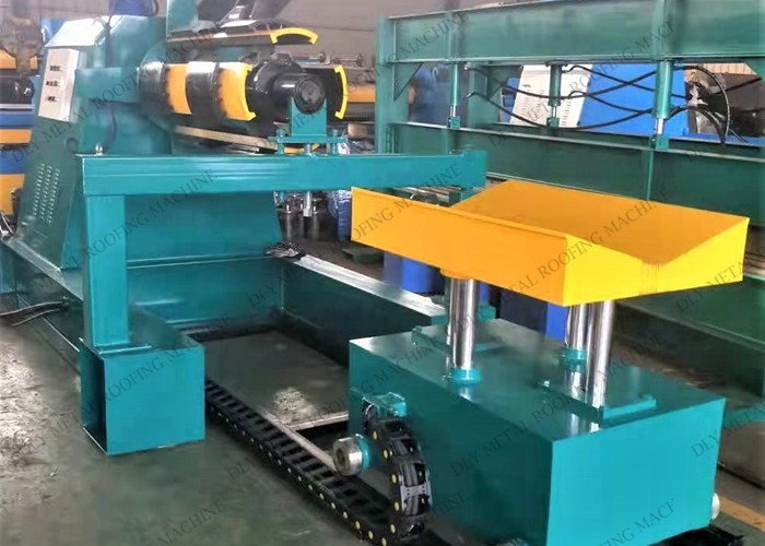 Electric Automatic Decoiler 5000kgs Hydraulic Uncoiler With Four Arms