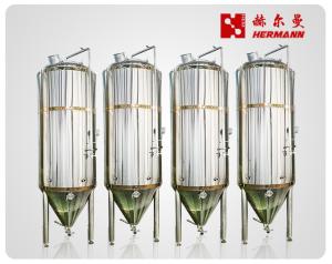 Quality 15bbl Four Vessel Micro Brewery Equipment Brushed Stainless Steel Surface wholesale