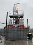 SC200/200G shaft lift building hoist with hot galvanized Material Building