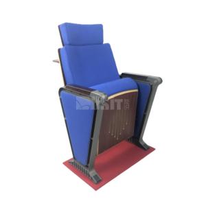 Quality Hall Theater Seats Church Auditorium Chair With Writing Pad Leature Tables wholesale