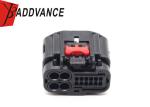 7283-8682-30 YZK Waterproof 16 Pin Female Automotive Wire Harness Connectors
