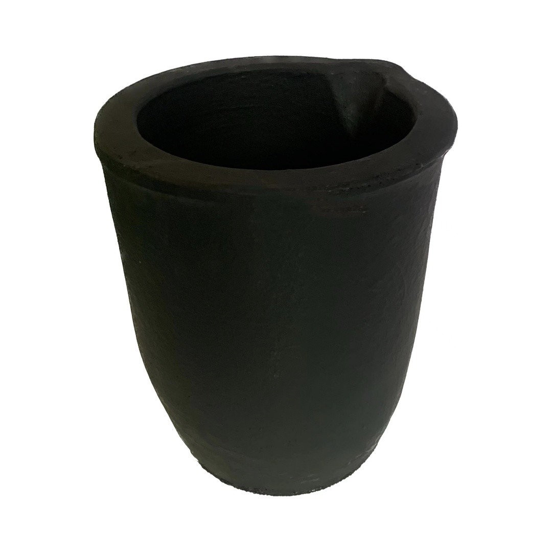 Durable Crucible With Pouring Nozzle for Accurate and Controlled Molten Metal Transfer in Casting