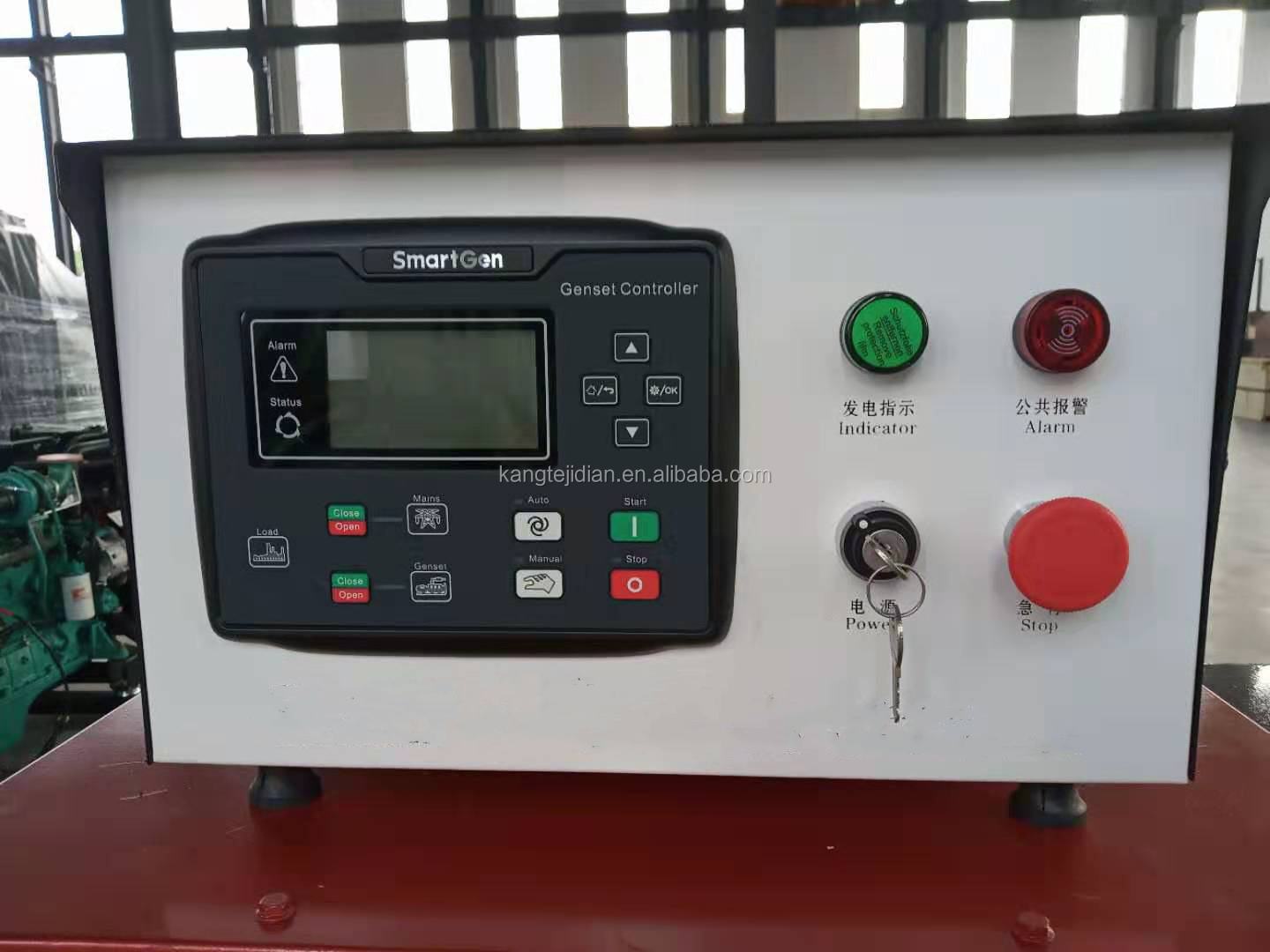100KW Natural Gas Generator with Leroy Somer Stamford Alternator CE/ISO9001 Certified
