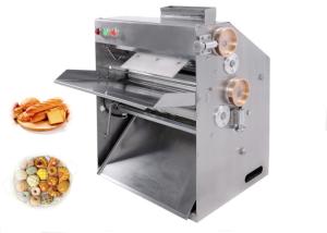 Quality Stainless Steel Pizza Dough Pressing Machine Food Processing Equipments 220v 400W wholesale
