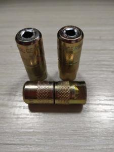 Quality Golden Flat Oil Nozzle Mini Excavator Spare Parts wholesale