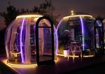 Prefab Cabin House Restaurant Home Transparent Bubble Glamping Bubble Dome Tent