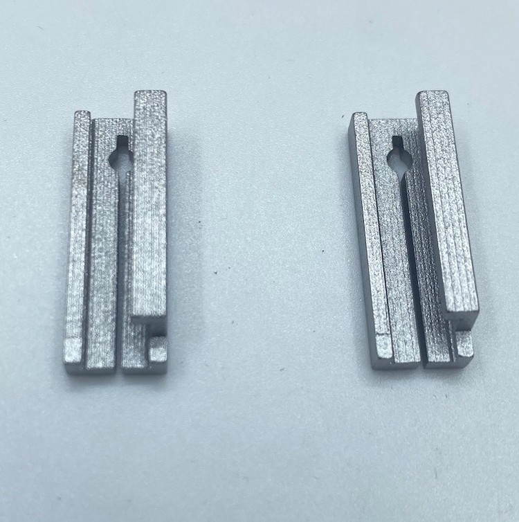 ABS Steel key cutting machine parts for Vertical key retaining clip Auxiliary fixture