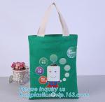 durable wax rope handle cotton tote bag，Cheap Wholesale Handle Shopping Bag