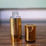 Special 15ml 30ml 50ml gold frosted vacuum skin care silver chambercosmetic