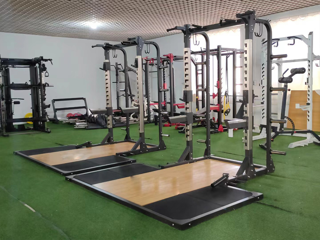 Gym Equipment Fitness Commercial Multifunctional Heavy Duty Squat Power Half Rack
