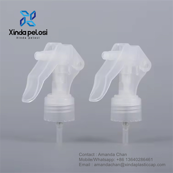 Custom Nozzle Plastic Mini Trigger Sprayer With Lock Mist Spray Trigger