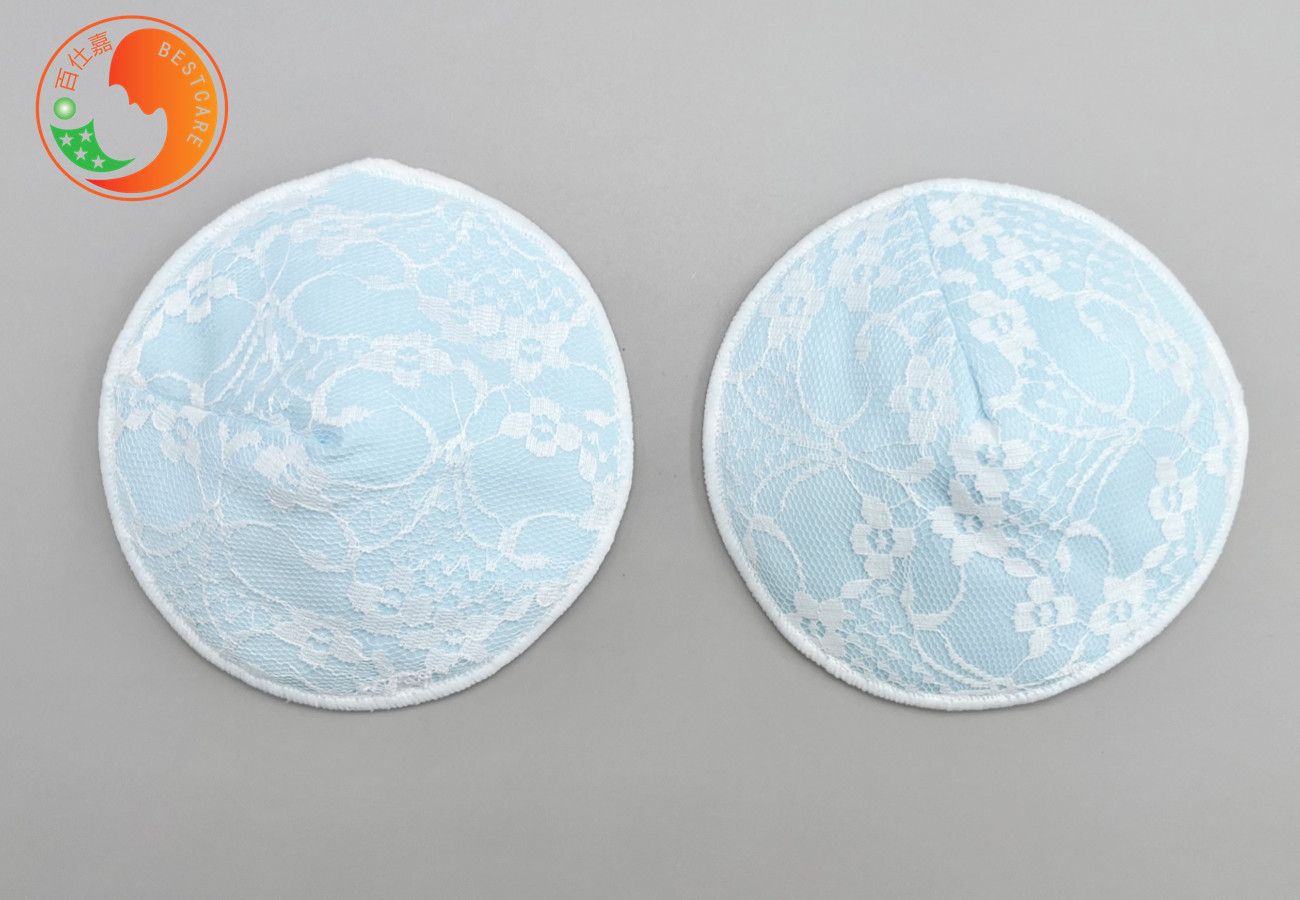 Lace Reusable Breast Pads Sensitive Skin Feminie Lacation Breathable Anti Bacterial Odor