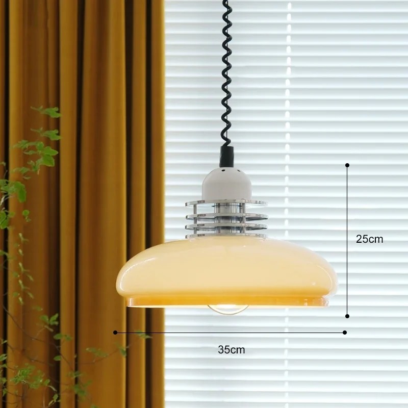 Nordic Retractable pendant light Retro Bauhaus lamp(WH-AP-583)