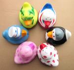 Custom designer PVC duck bathroom cartoon TOYS gifts for kids or promotion