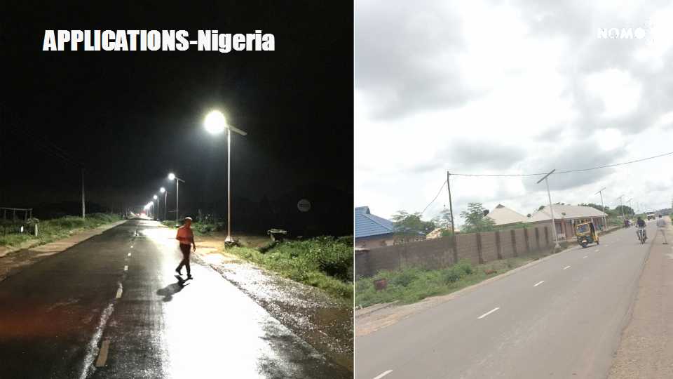 NOMO all in one solar street lights / Smart Solar Street Light / Integrated Solar Street Lights